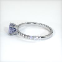 1.26 Ct. Sapphire Ring, 14K White Gold 4
